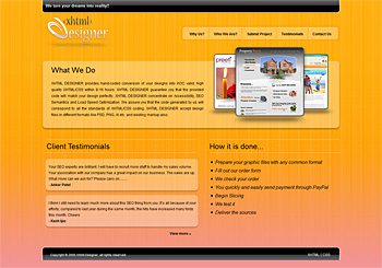 XHTML Web Design