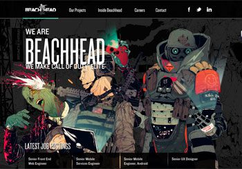Beachhead Studio Website