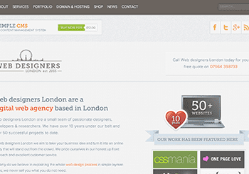 Web designers London